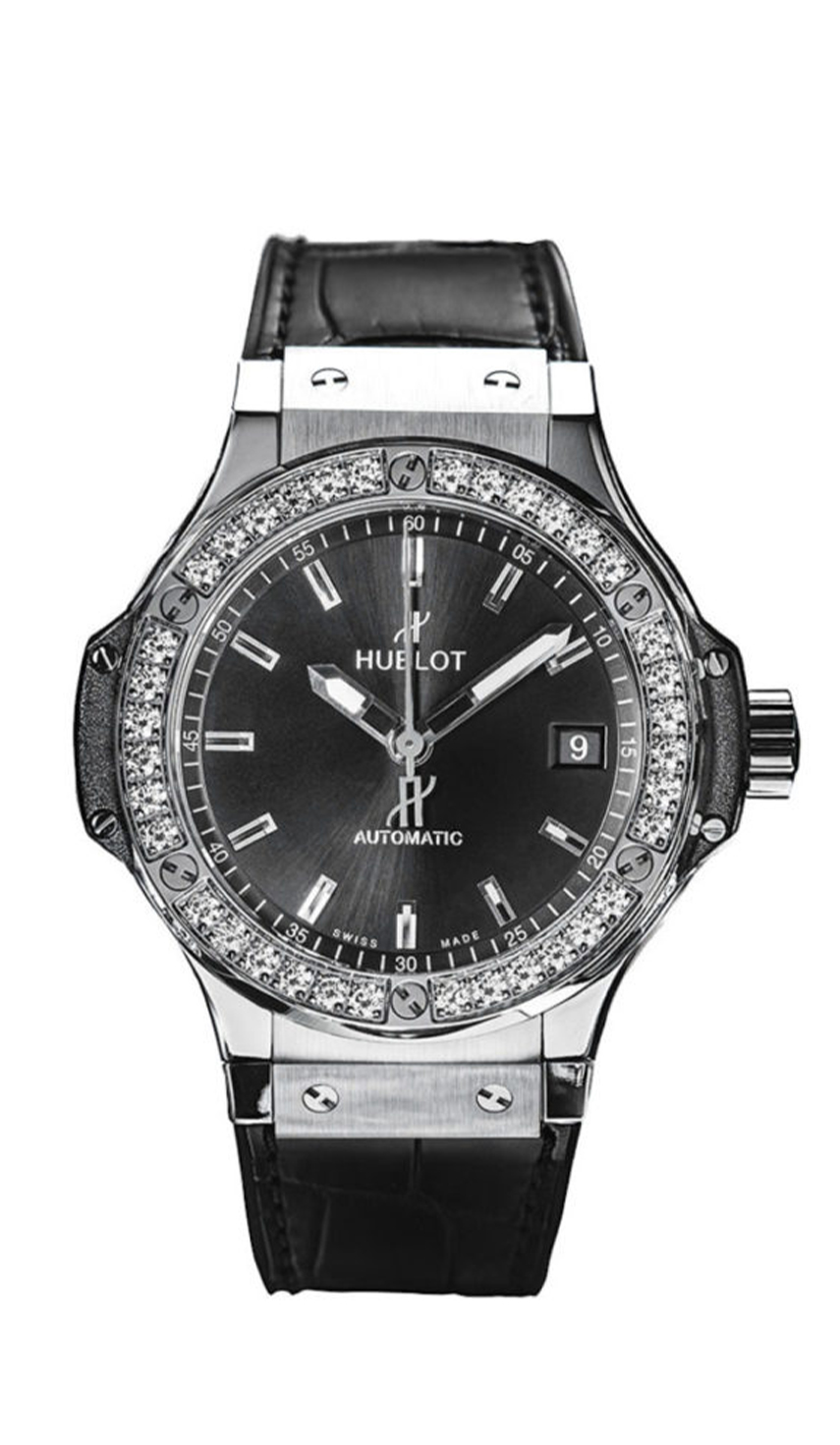 ng H HUBLOT BIG BANG STEEL DIAMONDS 38 MM 365.SX.1470.LR.1204.SEA